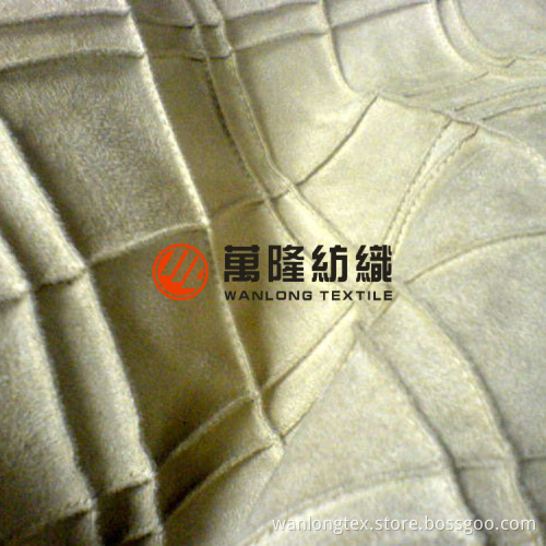 Embossed Suede Case Fabric for Sony Xperia C Case Back Cover